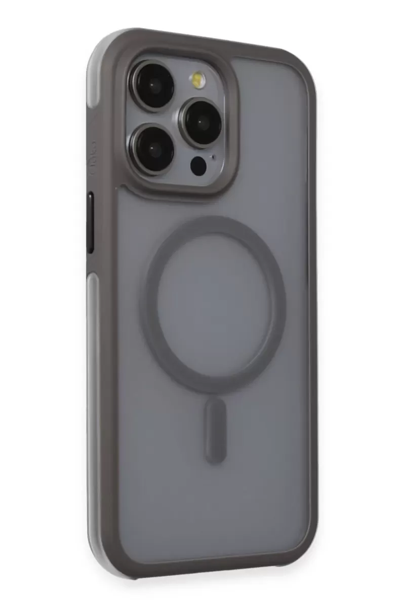 iPhone 15 Pro Toras Airbag Magsafe Kapak - Titan Gri