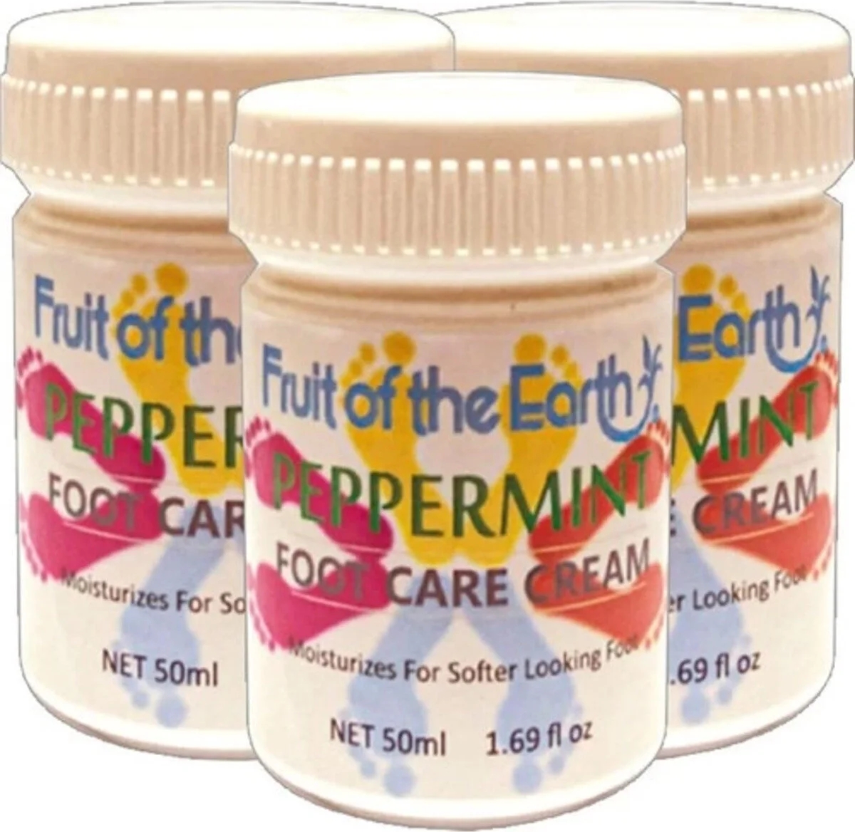 Süper Peppermint Cooling 3 Adet Kokulu Ayaklara Bakma Amaçlı 50 ml Kremi
