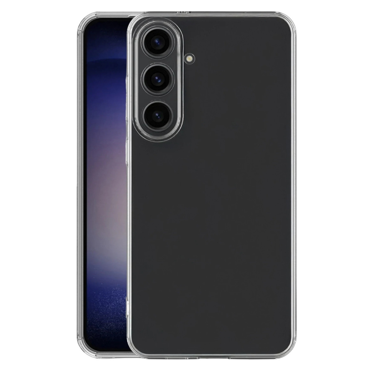 Galaxy S26 Plus Lüx Şeffaf Silikon - Şeffaf