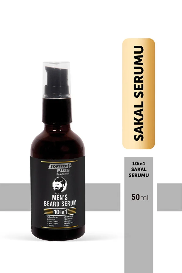10 IN 1 ERKEK SAKAL SERUMU 50 ML — görsel 3