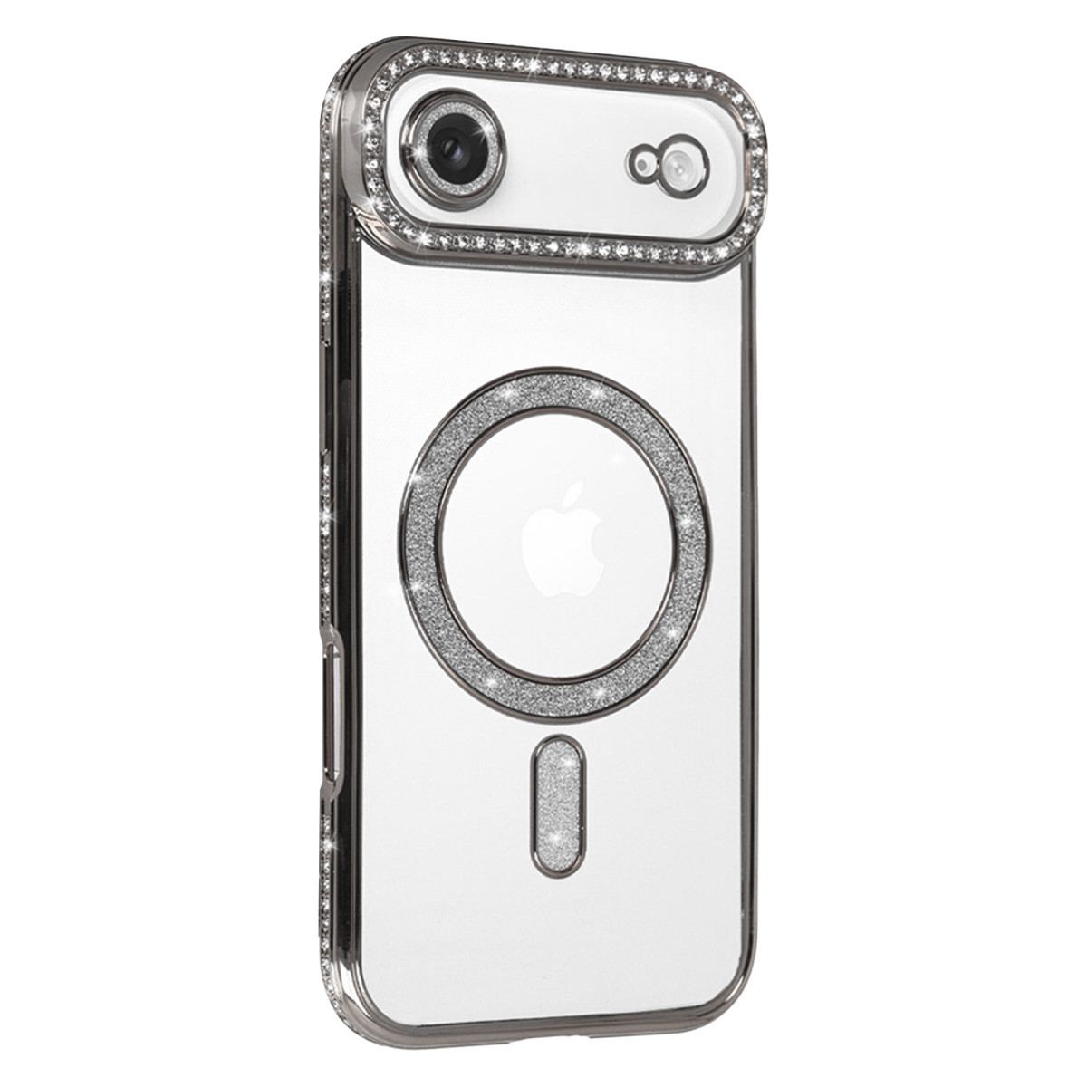 iPhone 17 Air Joke Simli Magneticsafe Kılıf - Gümüş — görsel 2
