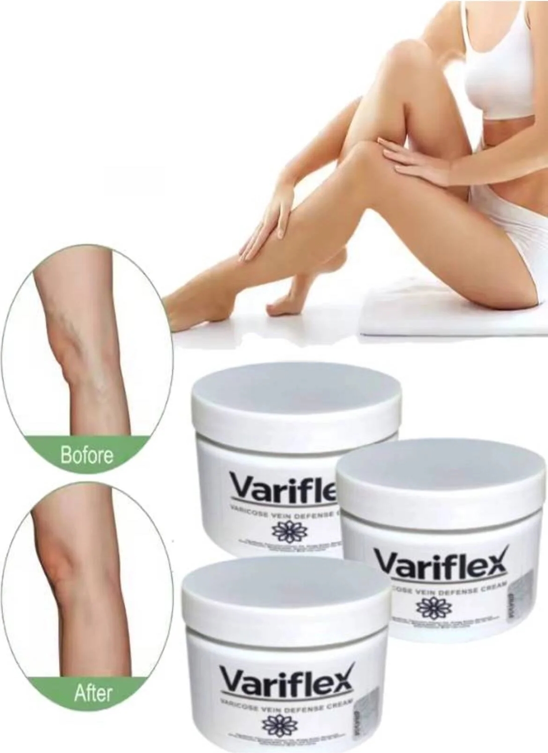 Variflex Kadınlar Için  Bakım Creami 150 ml x 3 Adet