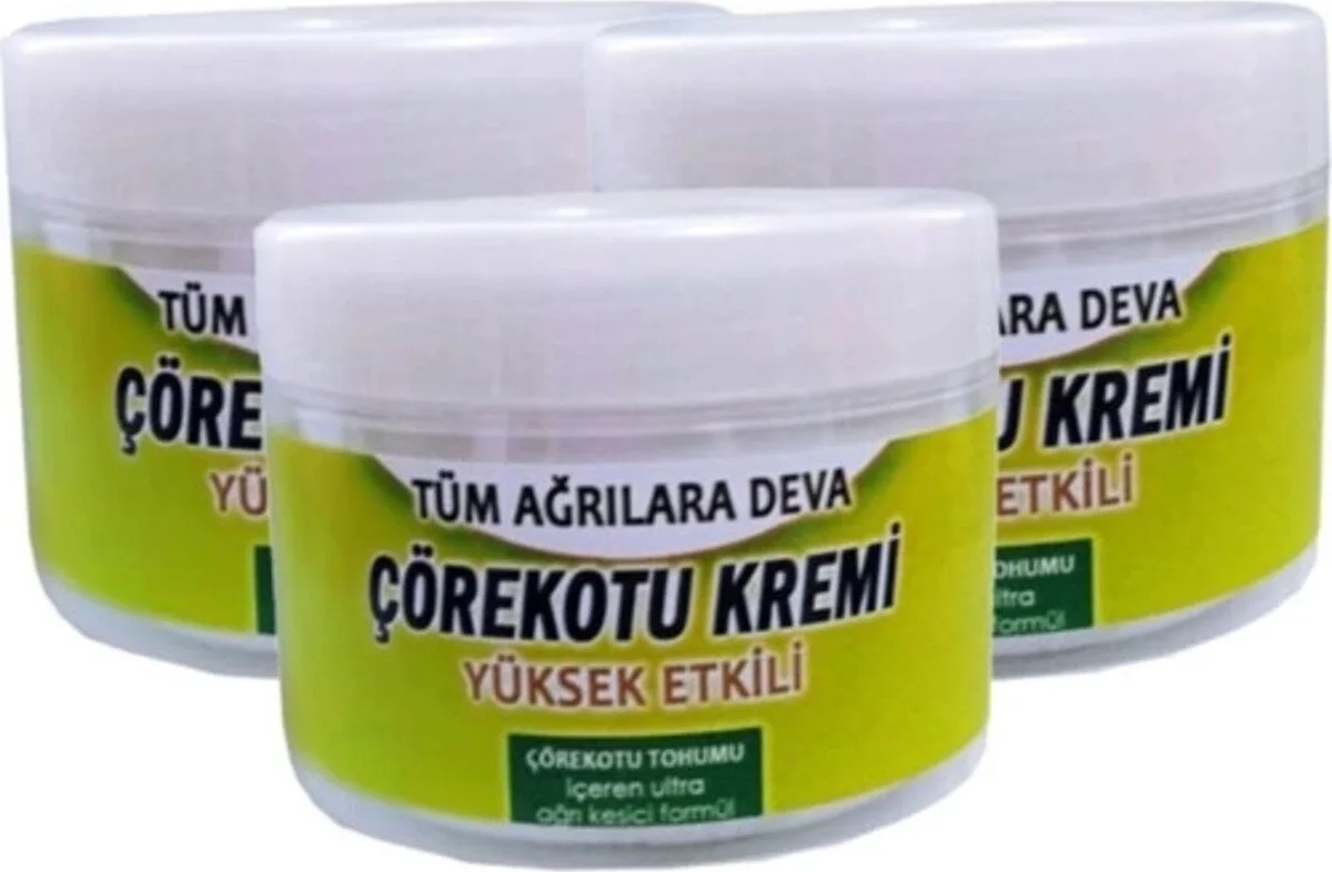 Süper Corex Çörek Otu Kremi 3 Adet Birden 100 ml
