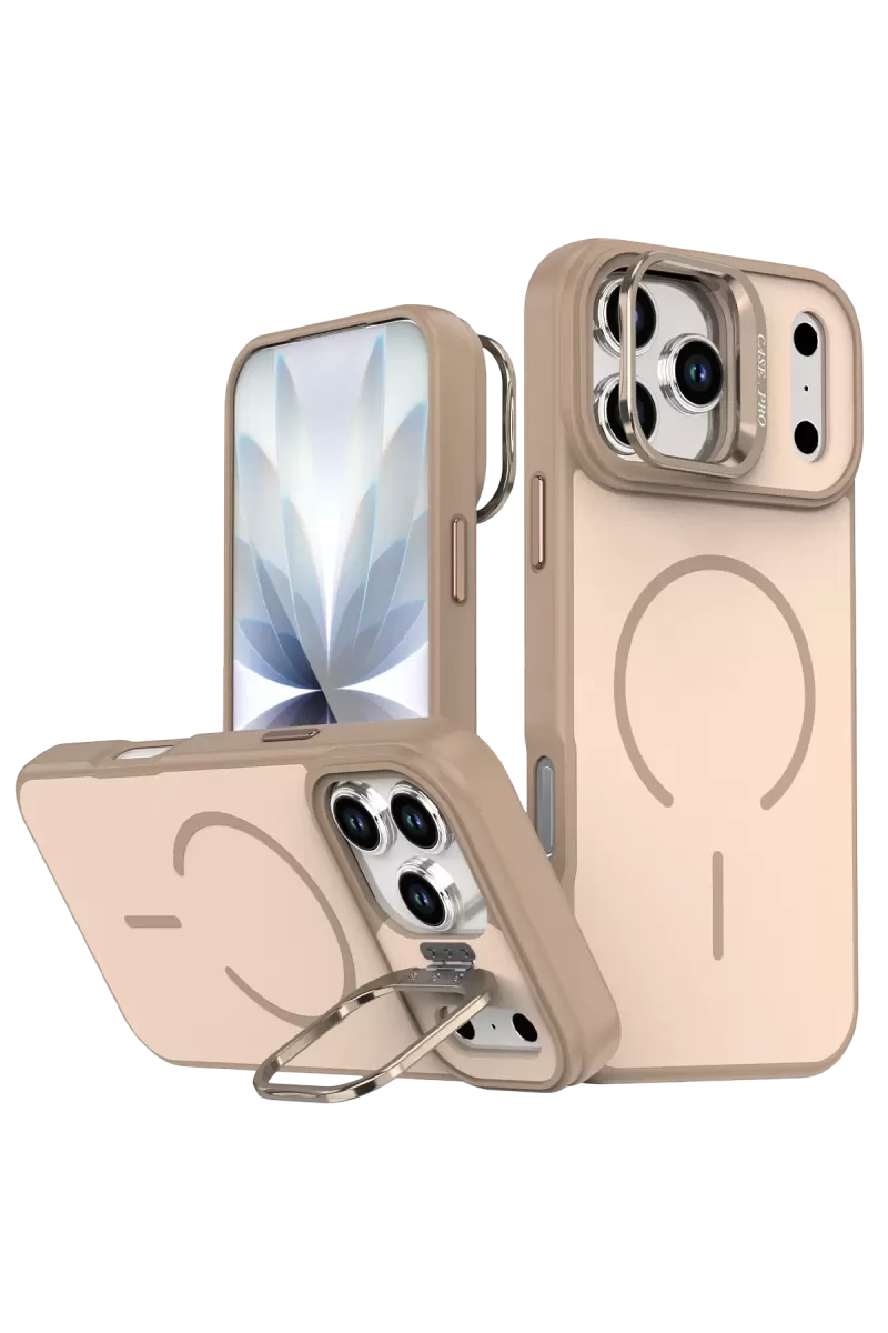 iPhone 17 Pro Max Flexa Magsafe Kapak - Gold