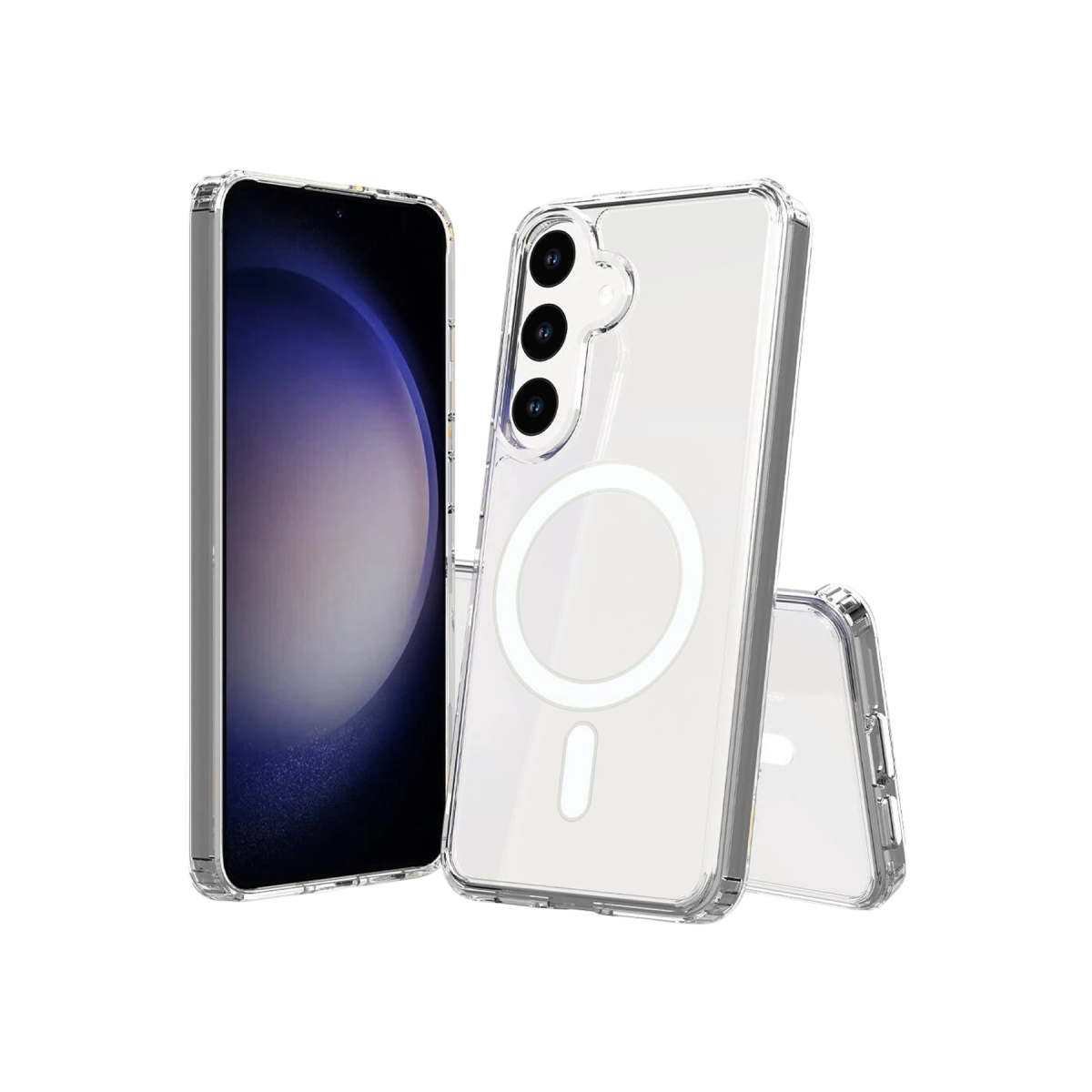 Galaxy S26 Magneticsafe Şeffaf Silikon - Şeffaf