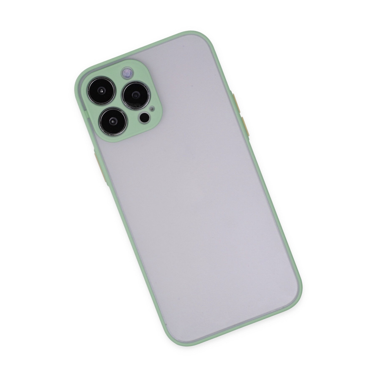 iPhone 13 Pro Kılıf Montreal Silikon Kapak - Turkuaz — görsel 2