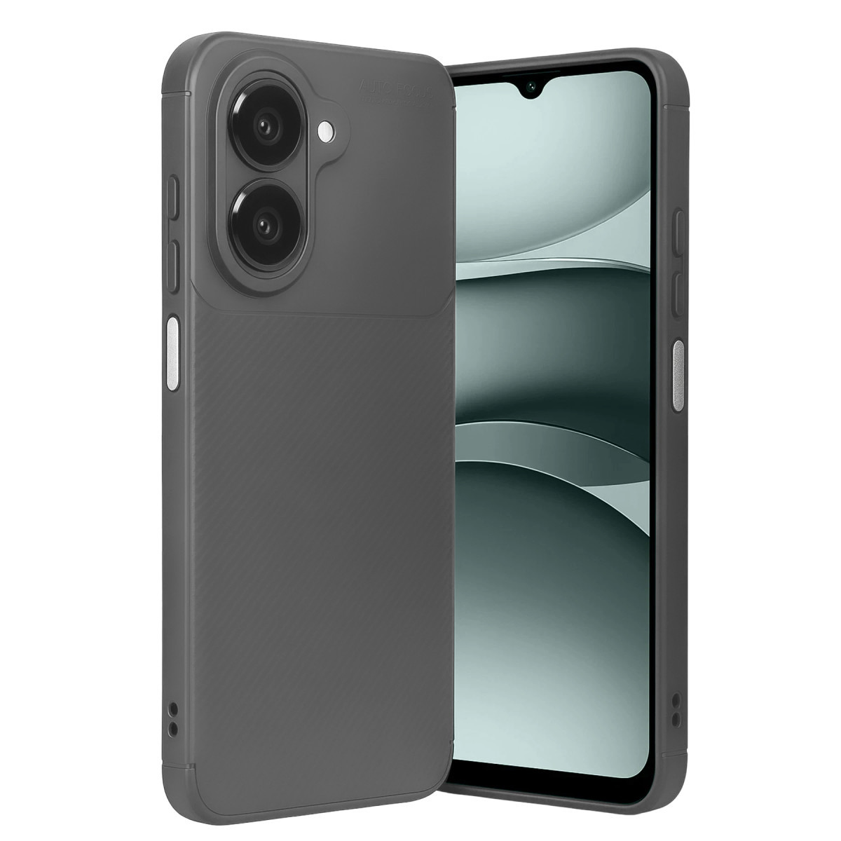 Galaxy A07 4G Auto Focus Karbon Kapak - Gri