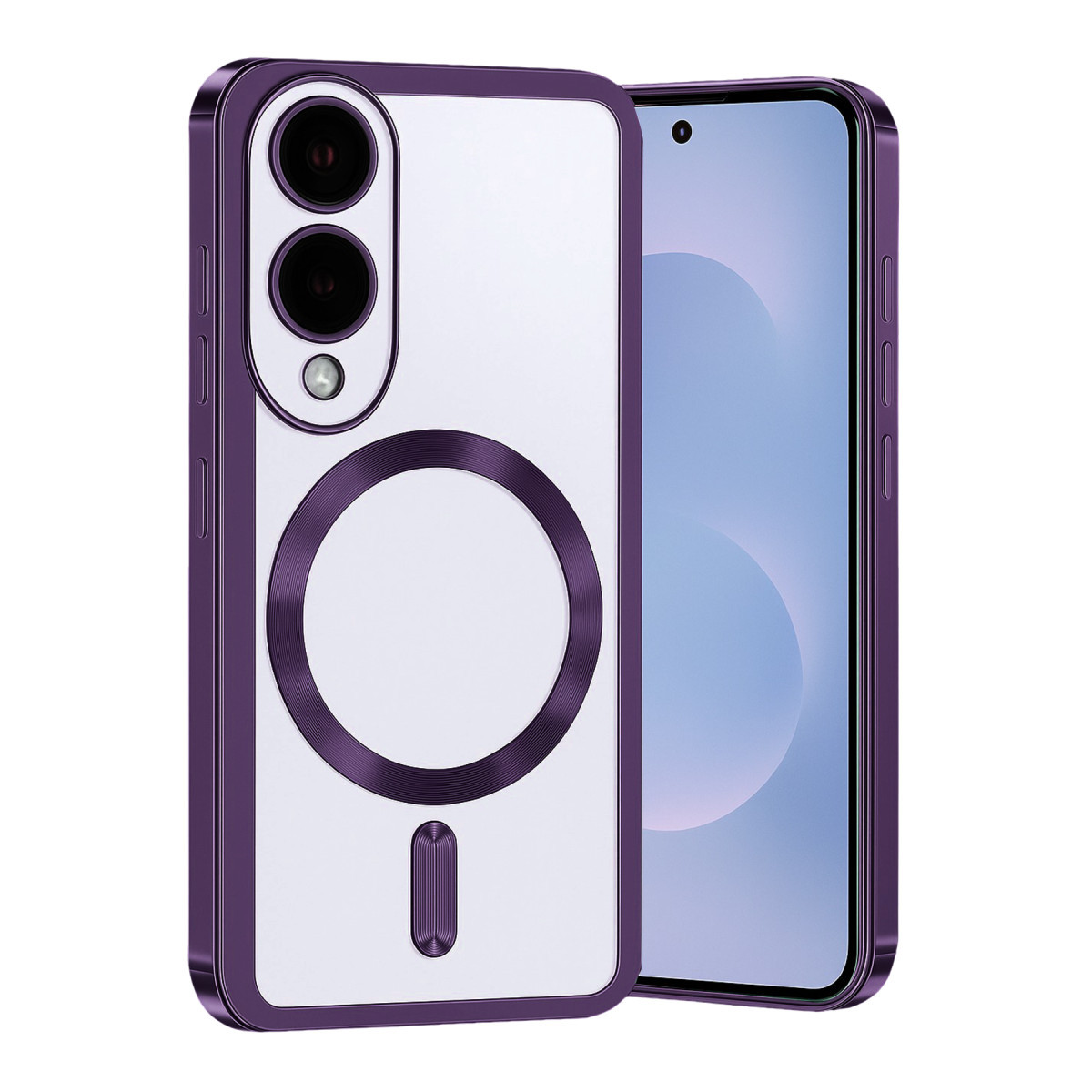 Galaxy S25 Edge Kross Magneticsafe Kapak - Mor
