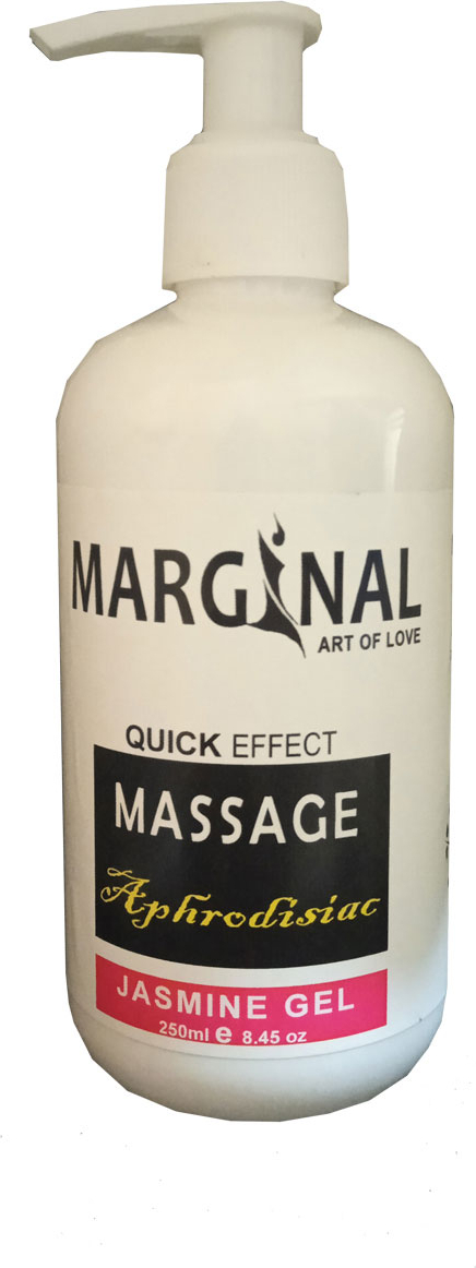 Marginal Jasmin Aphrodisia Massage Gel 250 ml Lubricant Gel  |  Marginal Aromatik Yaseminli Büyük Boy Bay Bayan Ero.tik Afr_odizyak Masaj Yağı