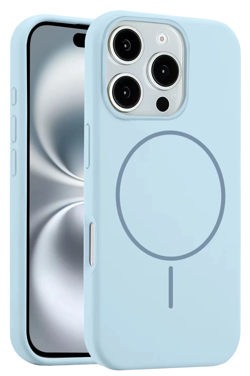 Joko Apple iPhone 16 Pro Max Uyumlu Kılıf Jully Magsafe Kapak - Mavi
