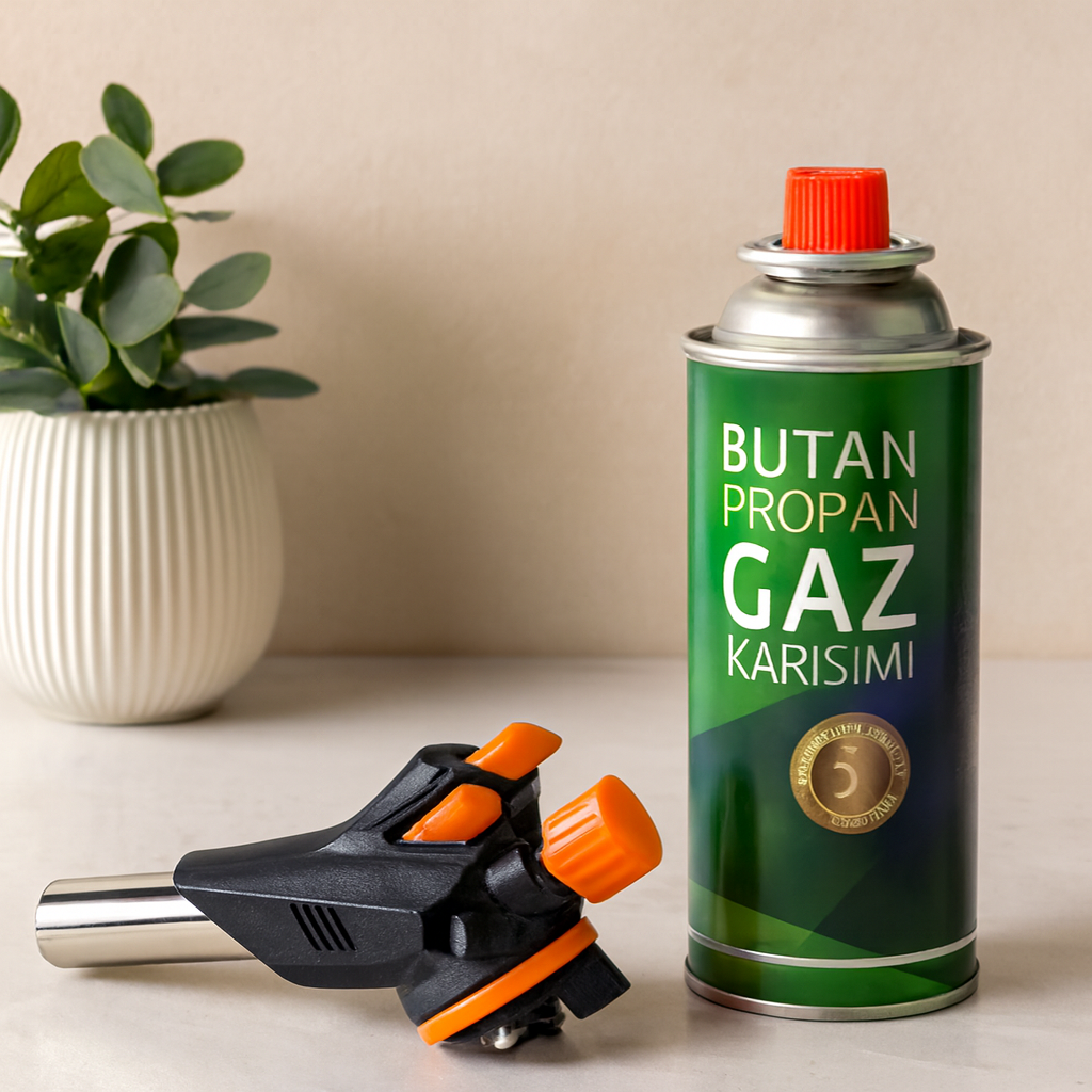 Pürmüz Torch Seti 2'li - 227g Kamp Gazlı