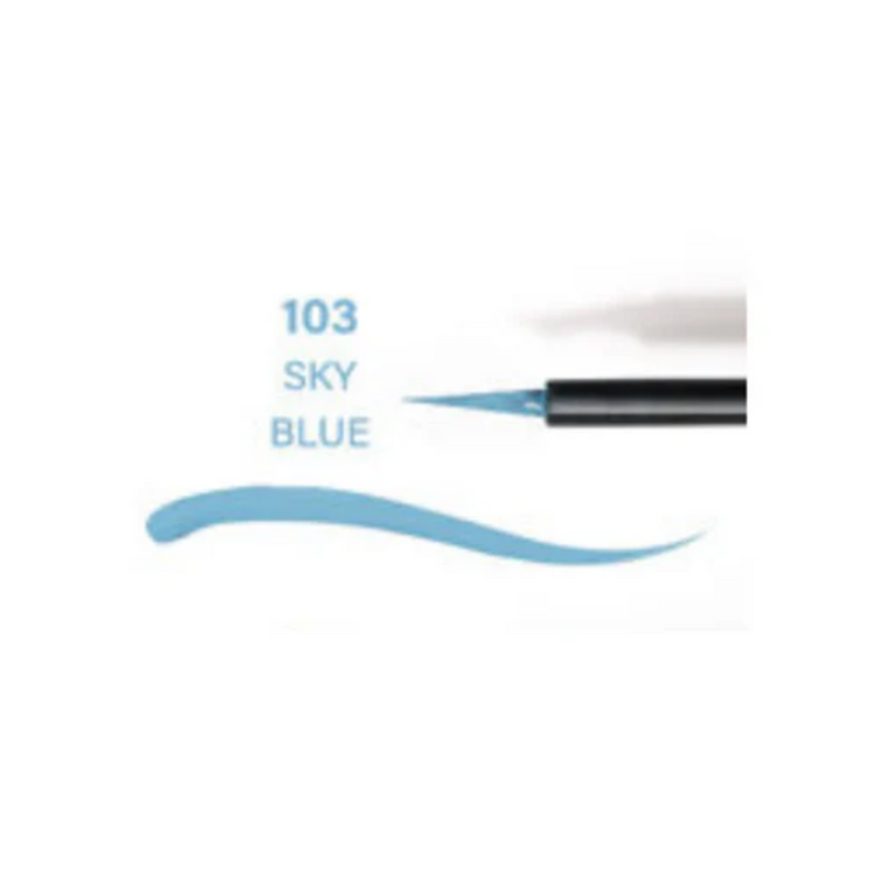 Flash Liner Colored Eyeliner 103 Sky Blue Renkli Eyeliner 3,5 ml