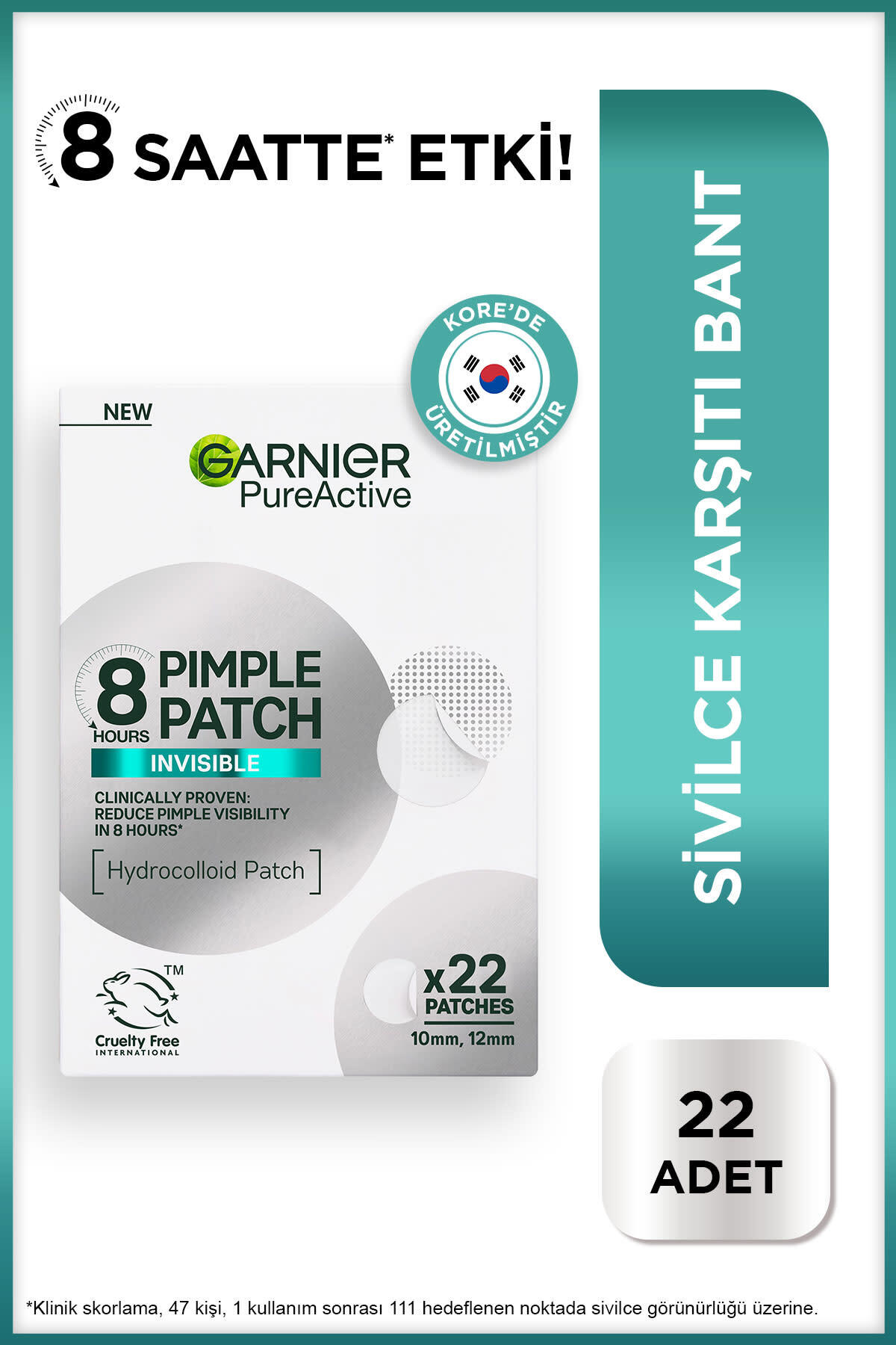 Skin Cilt Kusurlari Karşıtı Bant 12 Li