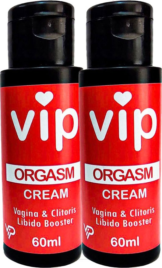 Vip Vajinaclitoris Libidocream 2 Adet Kadınlar Için Vajinaveklitoris Zevkarttırıcı Krem 60 ml