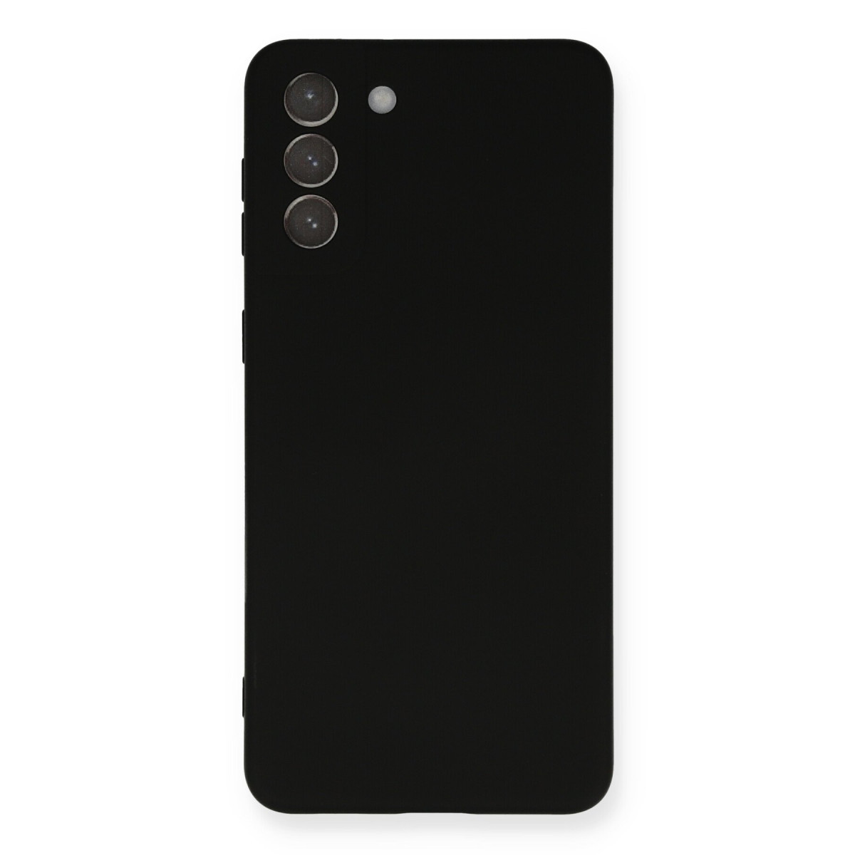 Galaxy S21 Plus Kılıf Nano içi Kadife Silikon - Siyah