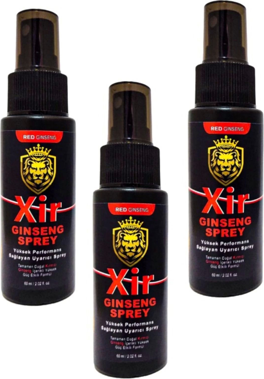 Xir Ginseng Erkeklere Özel Yüksek  Sağlayan Uyarıcı Sprey x 3 Adet
