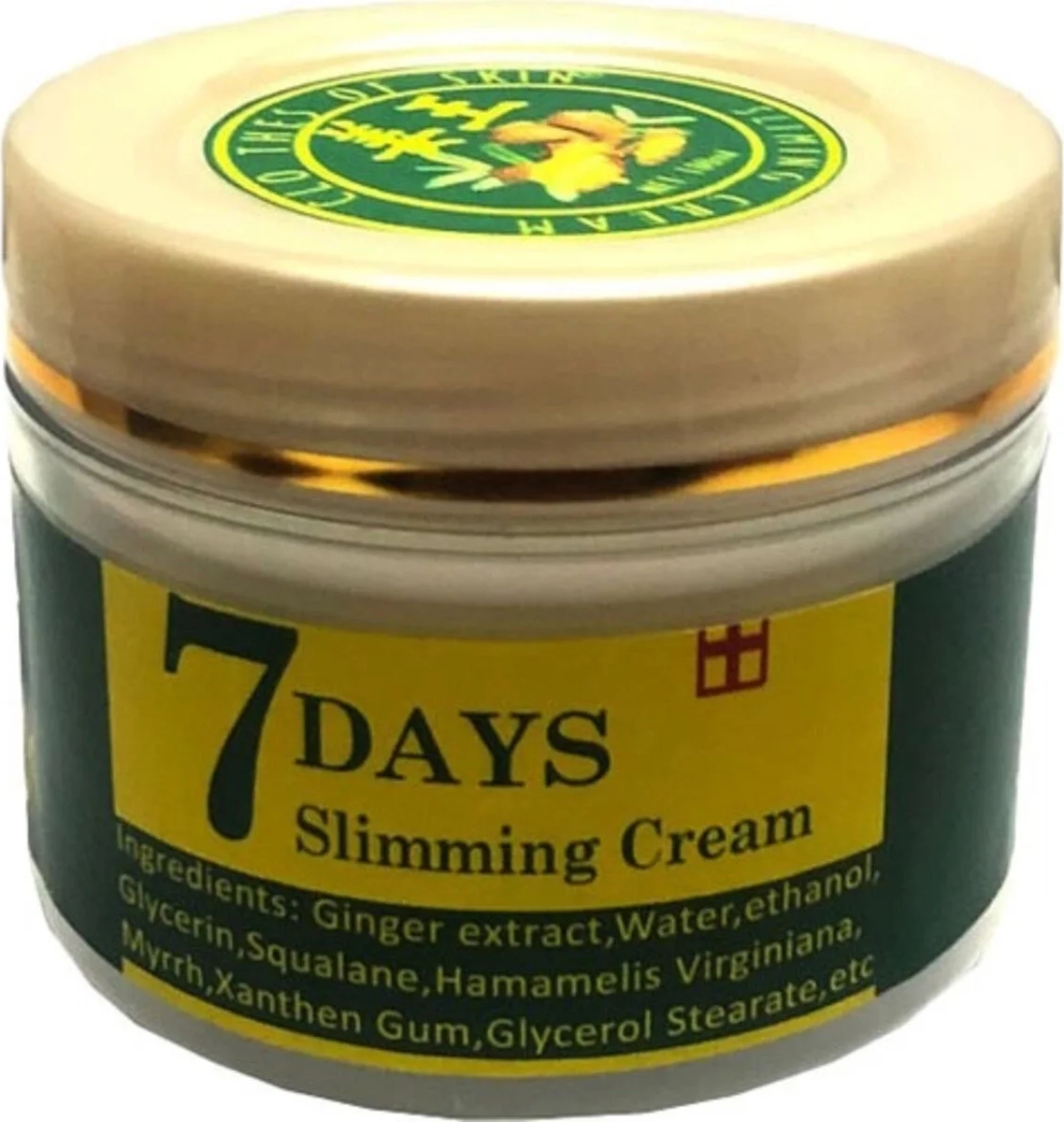 Süper 7days Ginger Miracle Slimming Cream Istenmeyen Kremi 100 ml