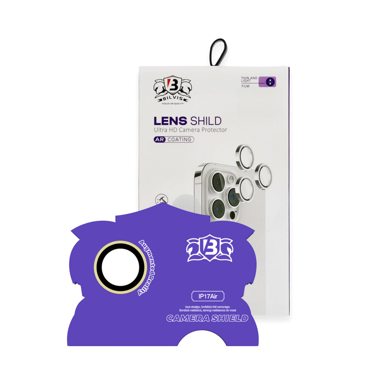 iPhone 17 Air Bilvis Titan Kamera Lens - Gold