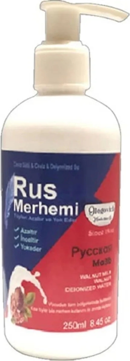 Süper Glegnd Tüylere Krem 250 ml Ceviz Sütlü & Cevizli Russ Merhemi