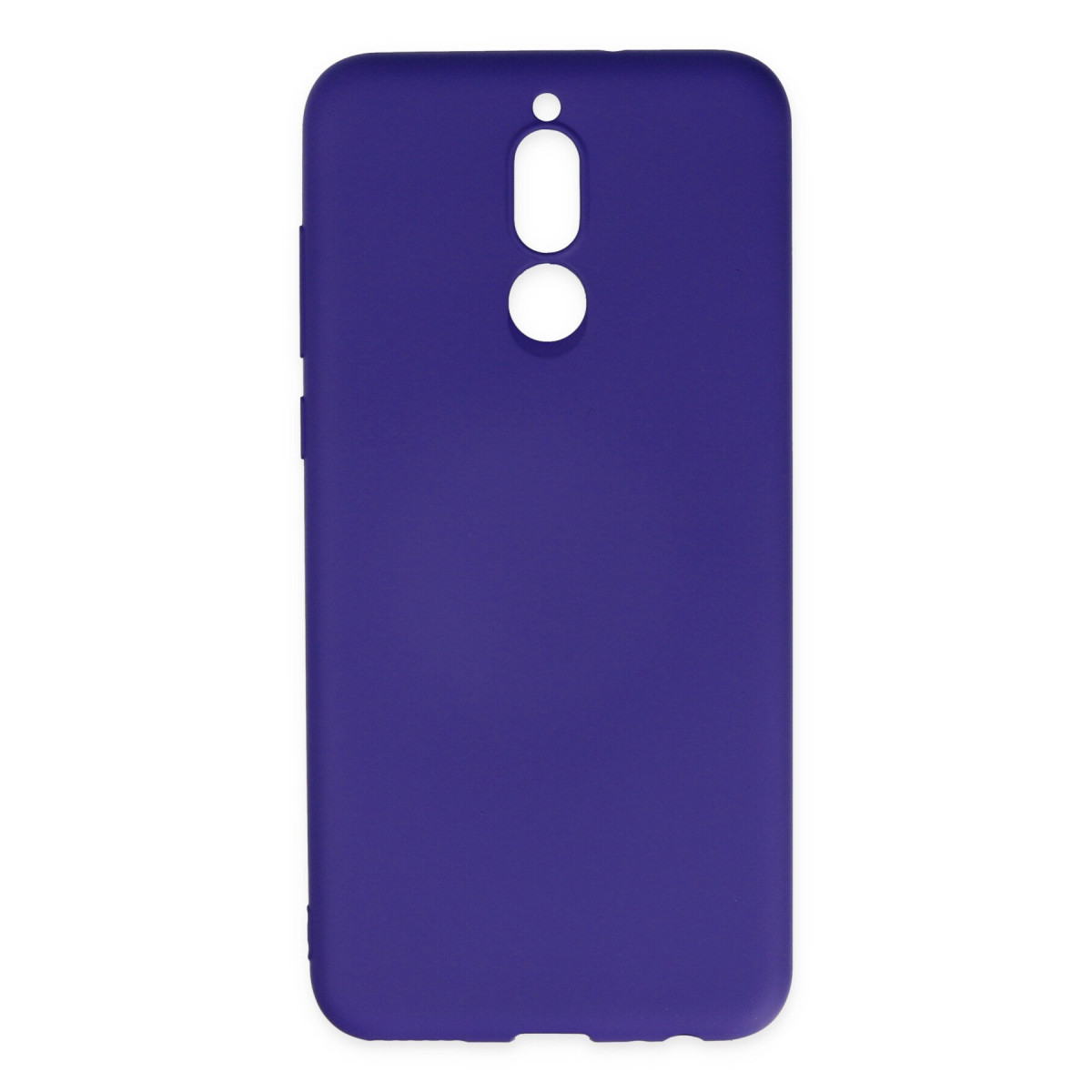 Mate 10 Lite Kılıf Nano içi Kadife Silikon - Mor