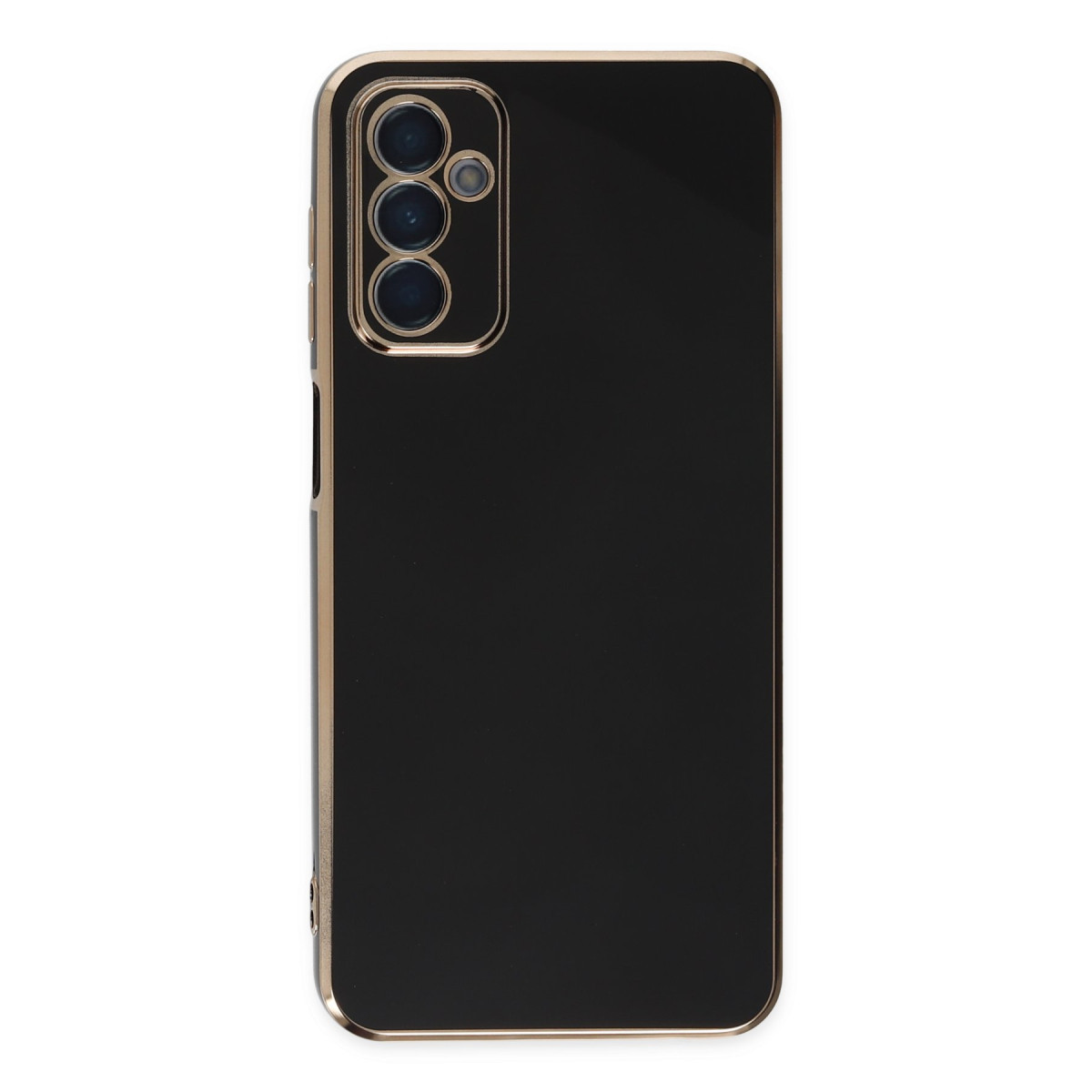 Galaxy A04S Kılıf Volet Silikon - Siyah