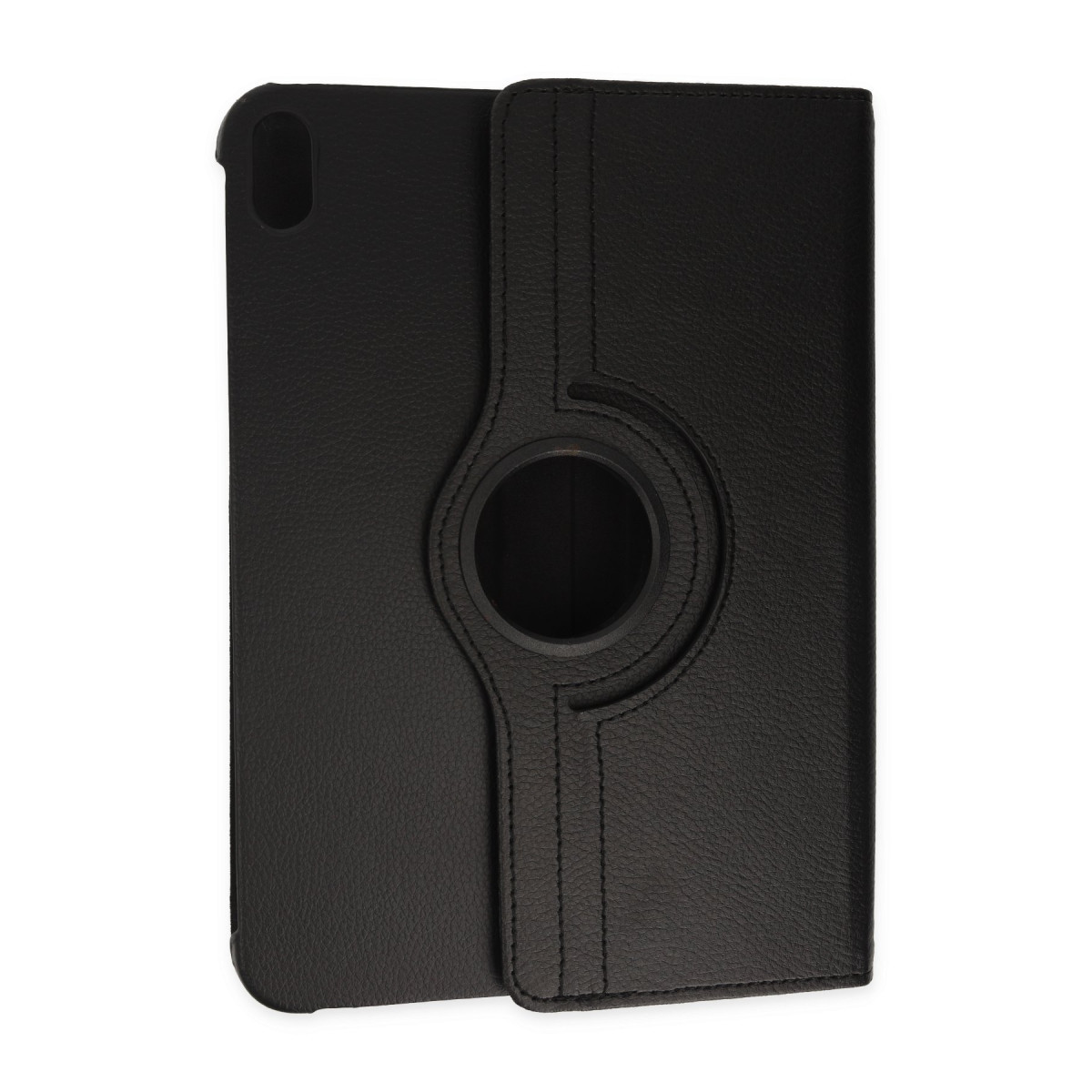 iPad 2022 10.9 (10.nesil) Kılıf 360 Tablet Deri Kılıf - Siyah