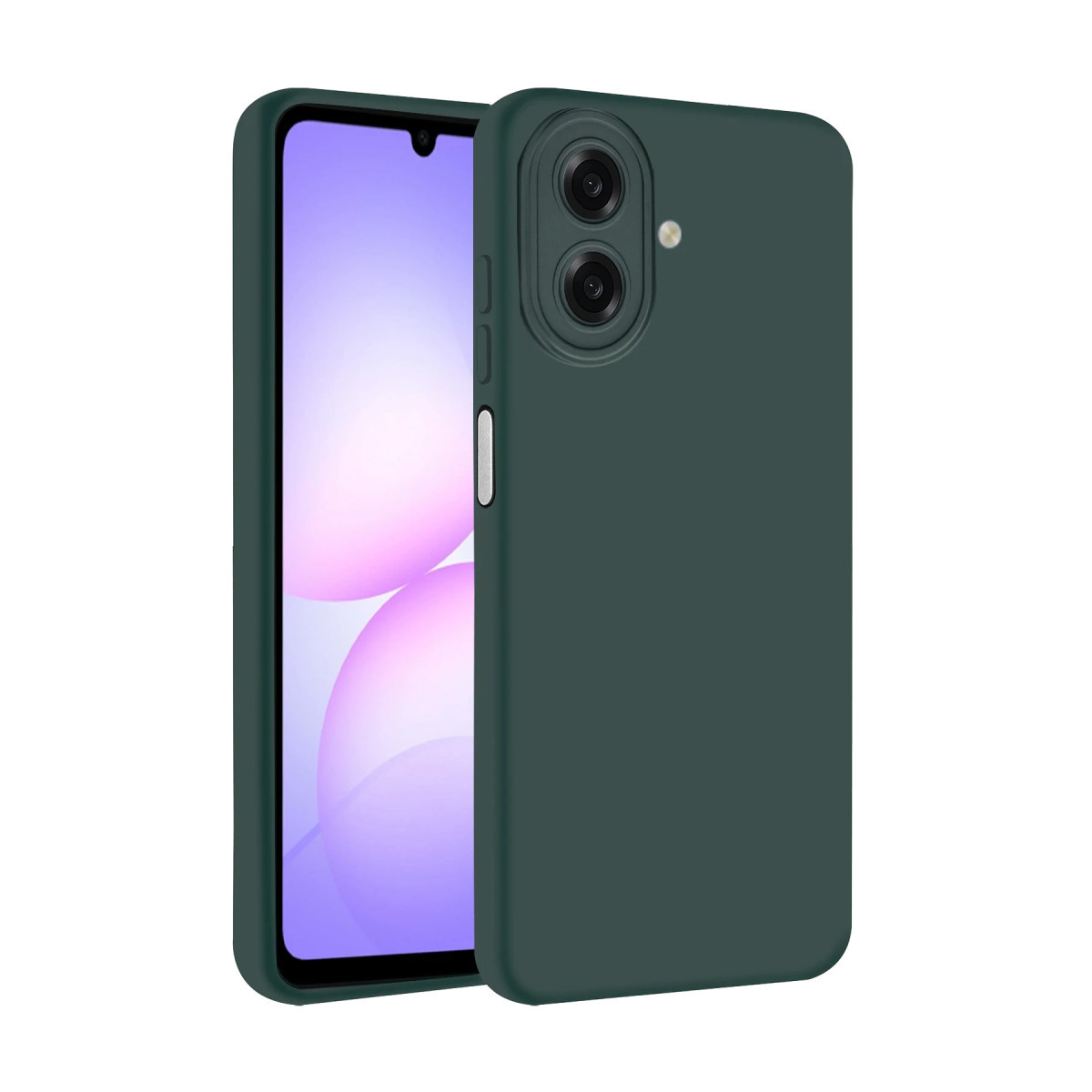 Galaxy A07 4G First Silikon - Koyu Yeşil