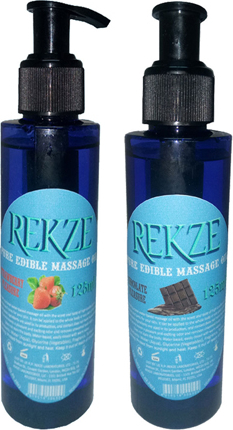 Hintohu Rekze Erkeklere Kadınlara Özel Çikolata Çilek Aromalı Masaj Yağı Massage Oil 125ML