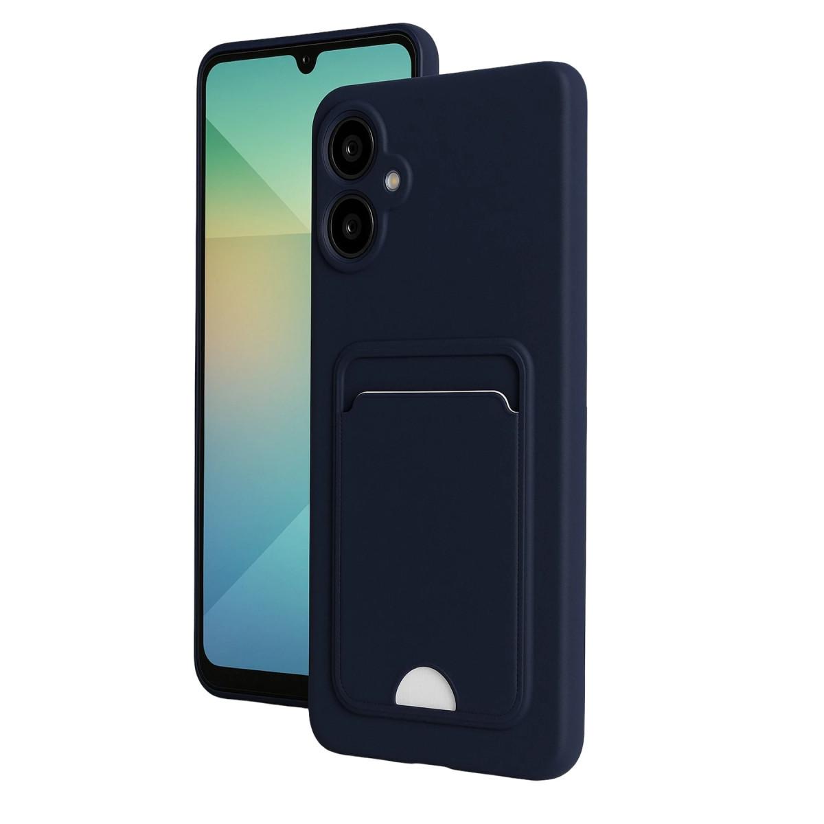 Galaxy A07 4G Kelvin Kartvizitli Silikon - Lacivert