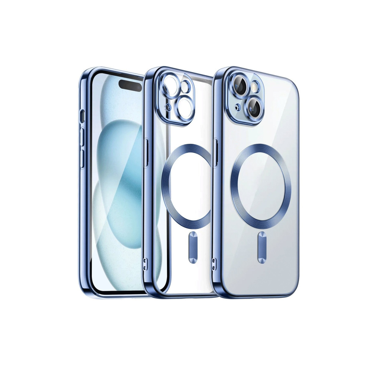 iPhone 13 Kılıf Kross Magneticsafe Kapak - Sierra Blue