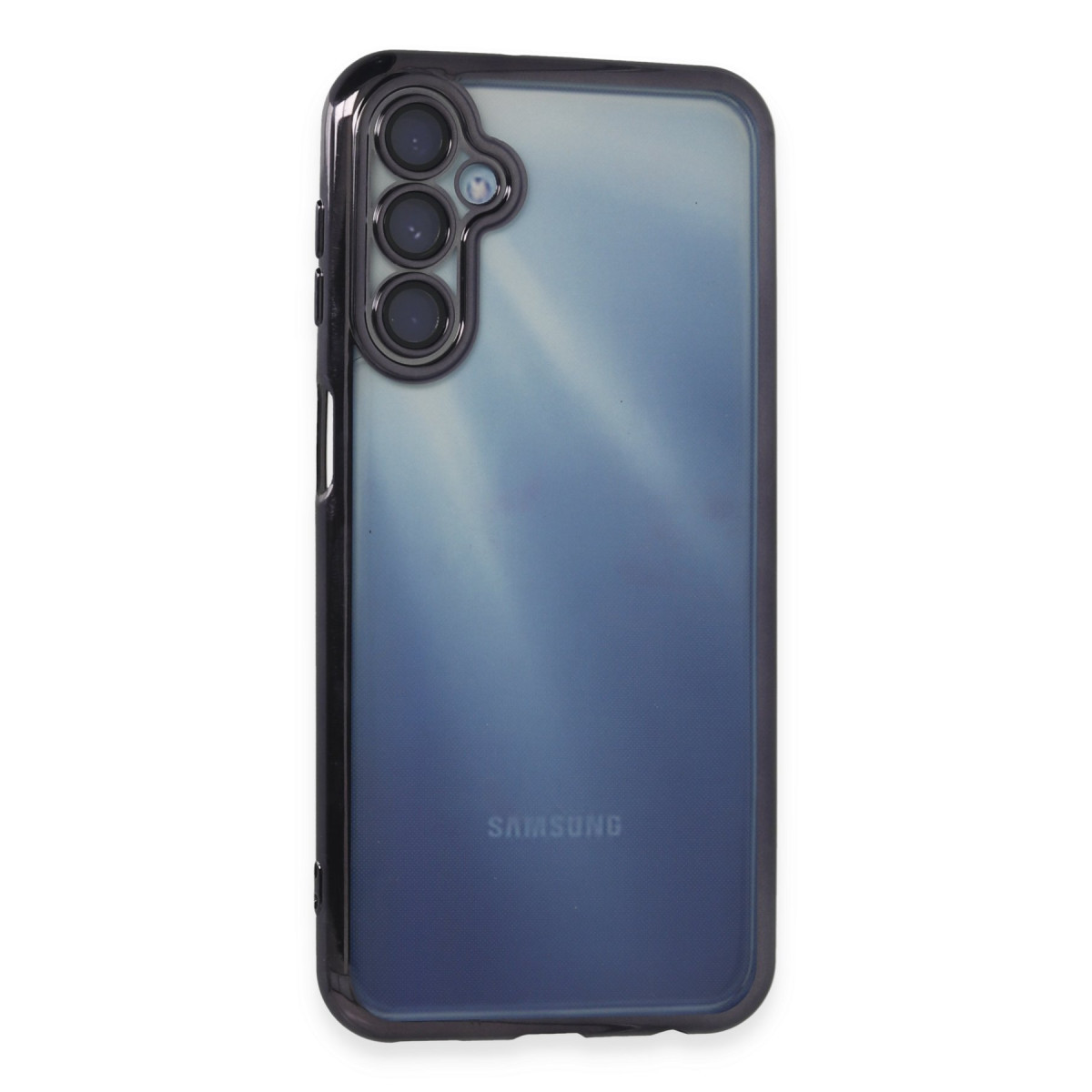Galaxy A35 5G Kılıf Razer Lensli Silikon - Mor