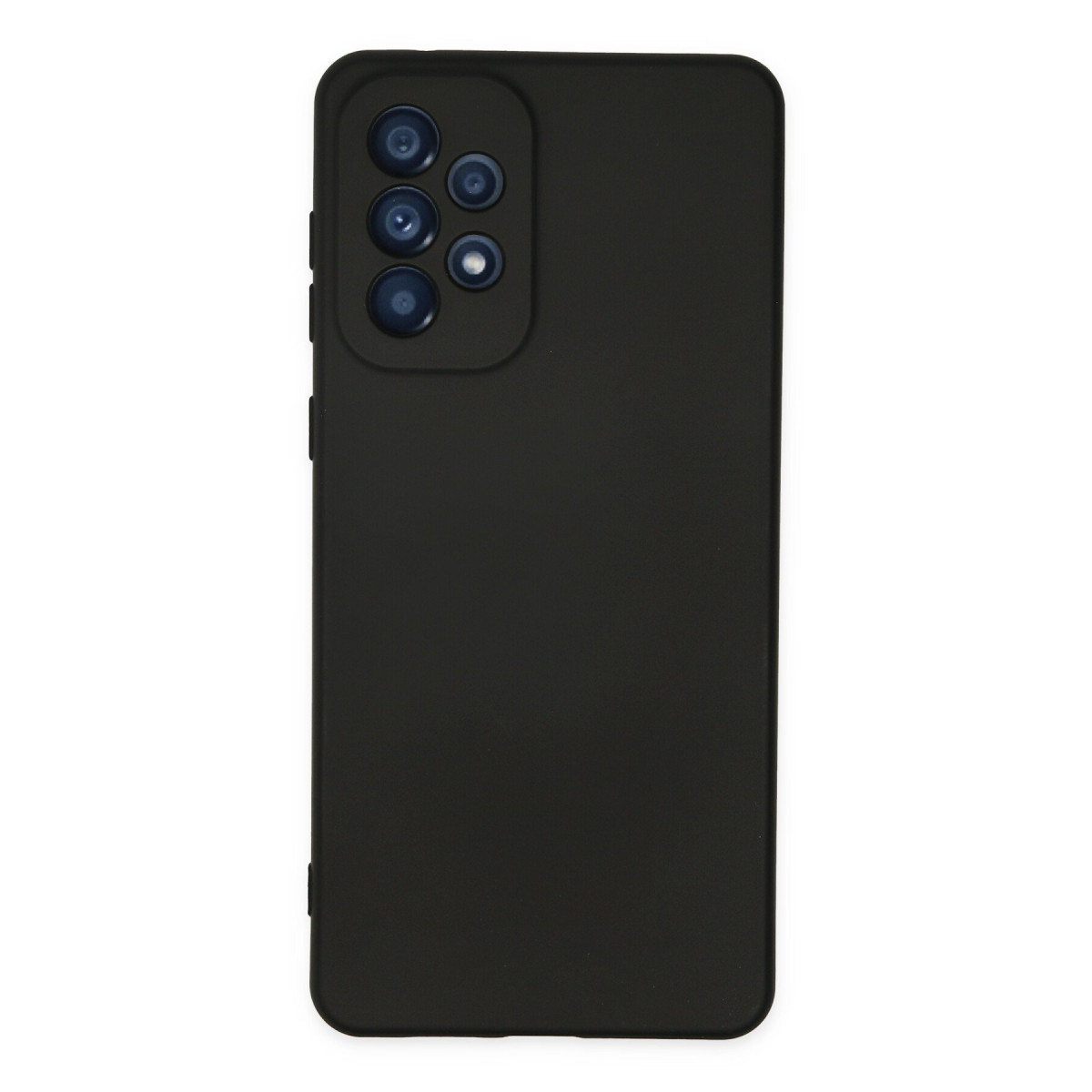 Galaxy A23 4G Kılıf Nano içi Kadife Silikon - Siyah