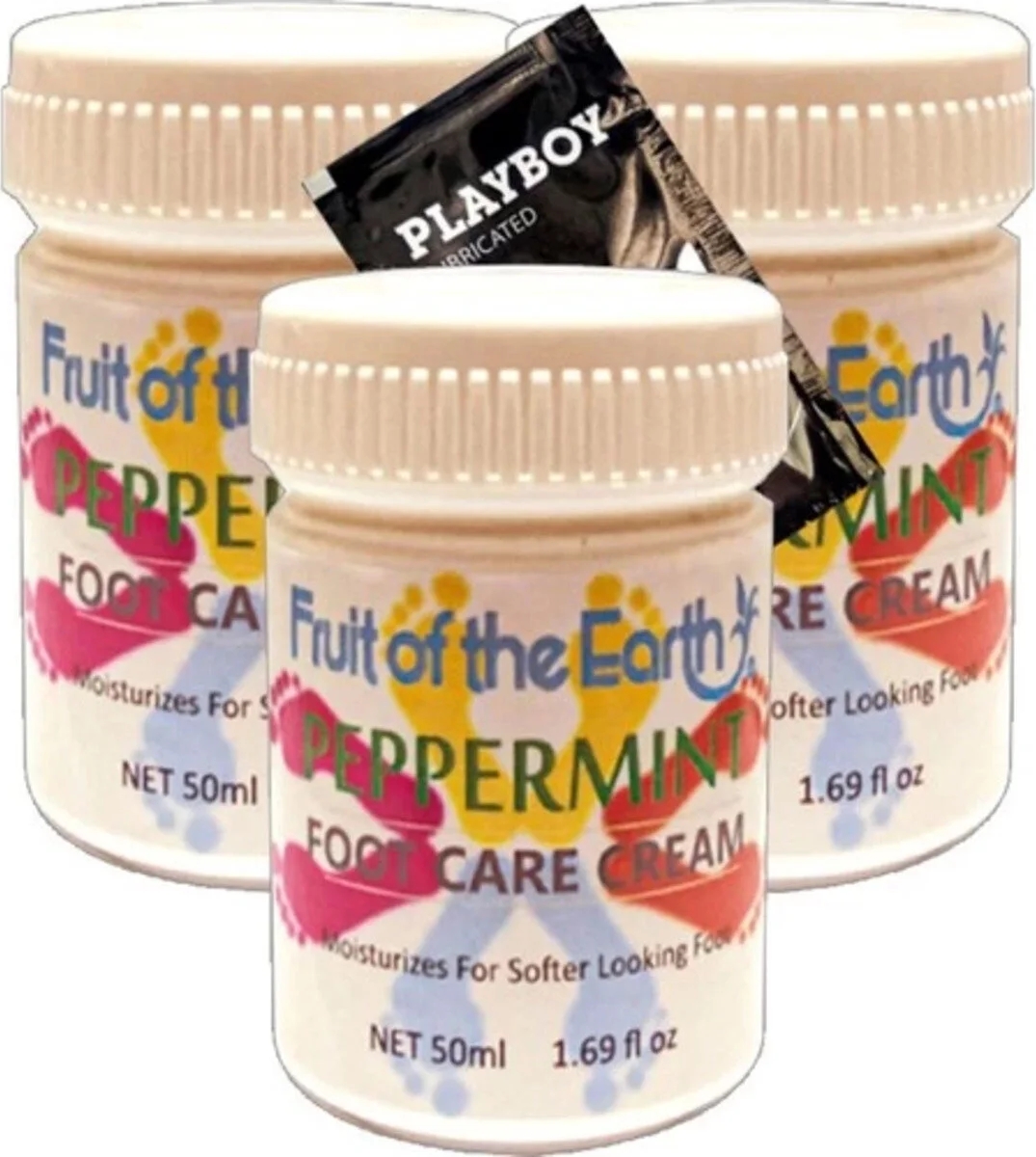 Peppermint 3 Adet Ayak Kokusu ve Bakım Kremi 50 ml + 1 Hediye Jel