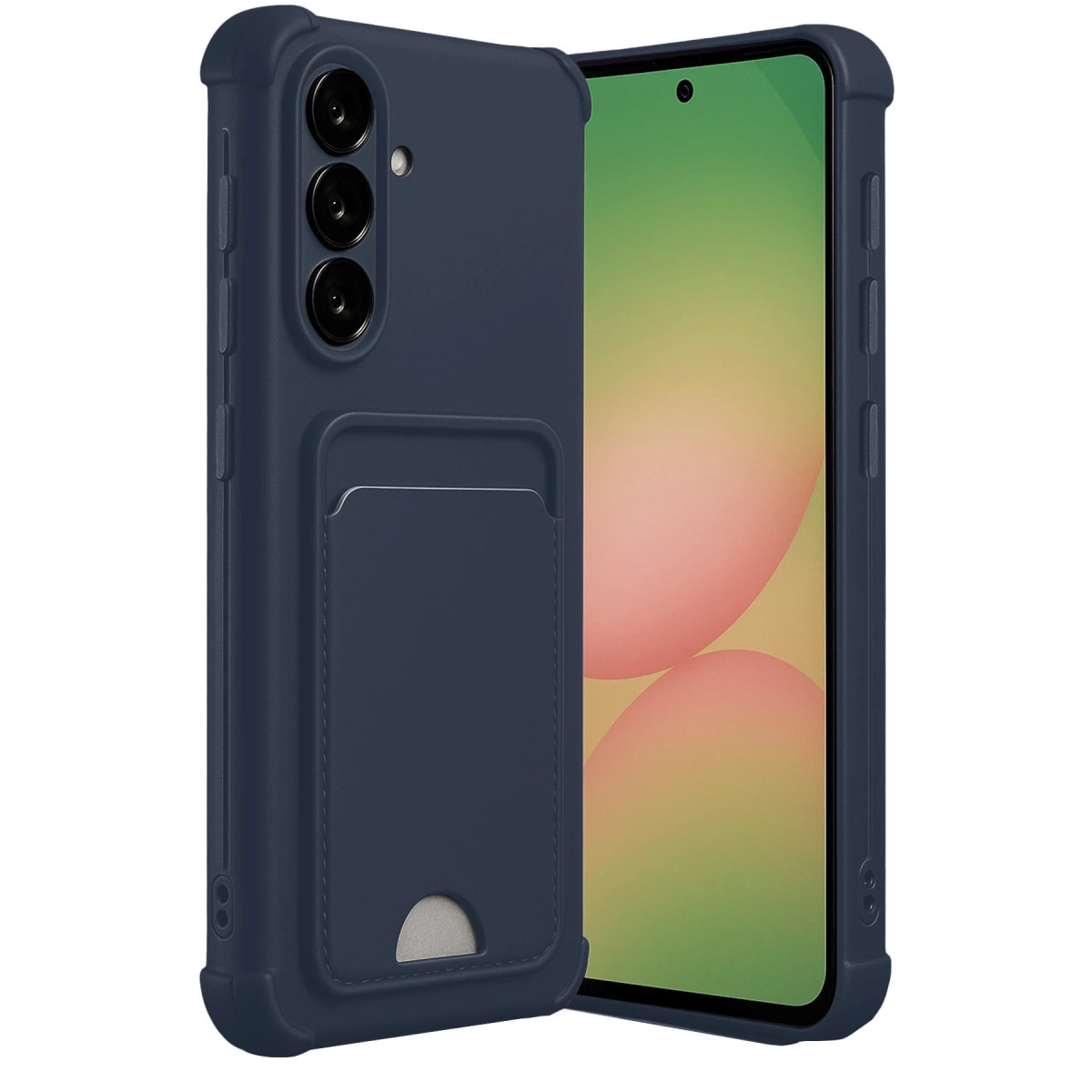 Galaxy A17 5G Kelvin Kartvizitli Silikon - Lacivert