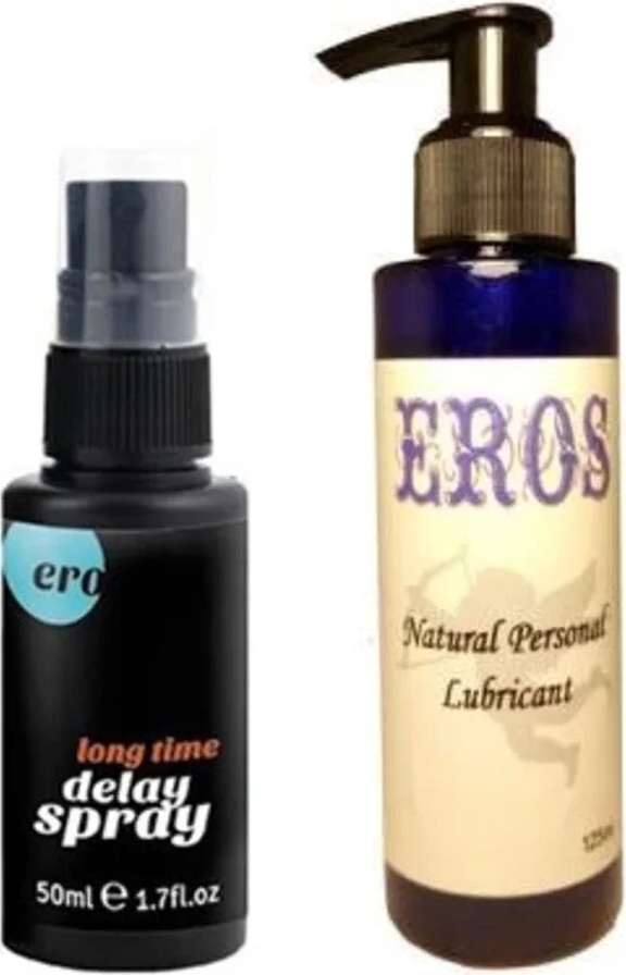 Süper Ero Long Time Spray For Men 50ML Erkeklere Özel Sprey Eros 125ML Lubricant Gel