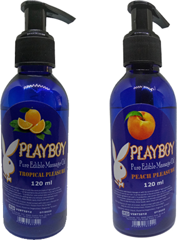 Playboy Portakal ve Şeftali Aromalı Masaj Yağı