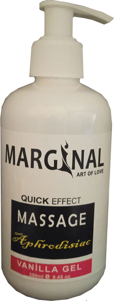 Marginal Aphrodisia 250 ml Vanilla Massage Gel _ Marginal Aromatik Vanilyalı Büyük Boy Bay Bayan Ero.tik Afr_odizyak Masaj Yağı