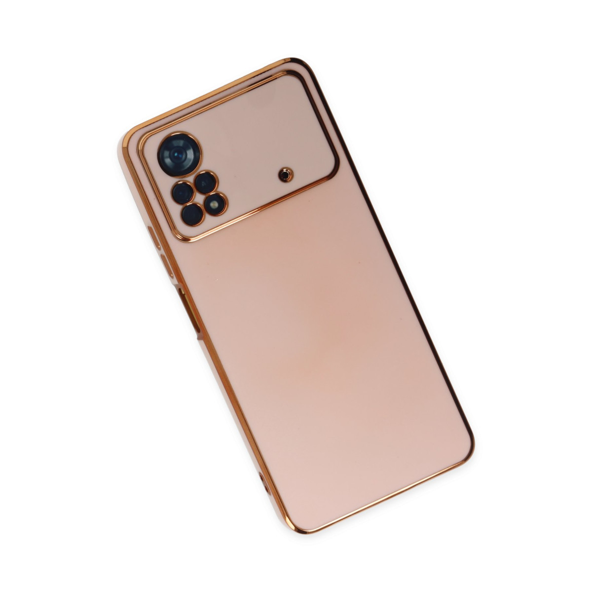 Poco X4 Pro 5G Kılıf Volet Silikon - Pembe — görsel 4