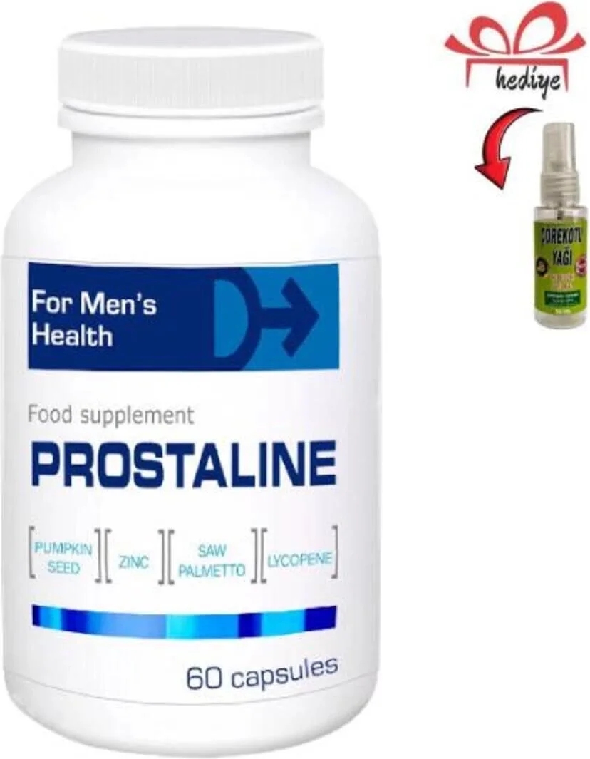 Prostaline Erkeklere Çok Özel 60lı x 1 Adet Çörekotu Yağı