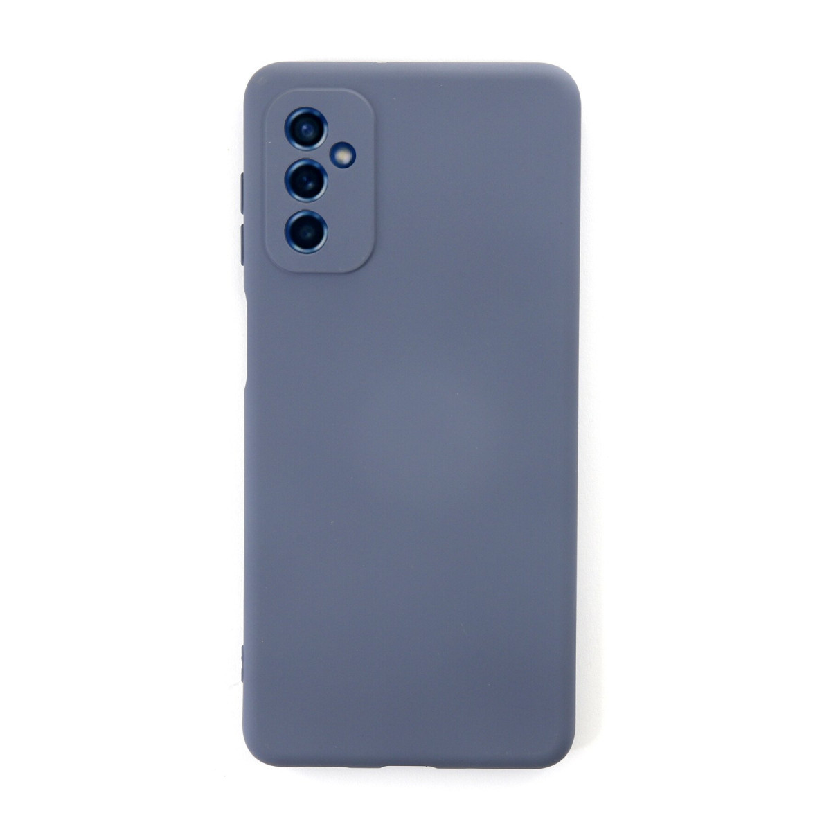 Galaxy M52 5G Kılıf Nano içi Kadife Silikon - Gri