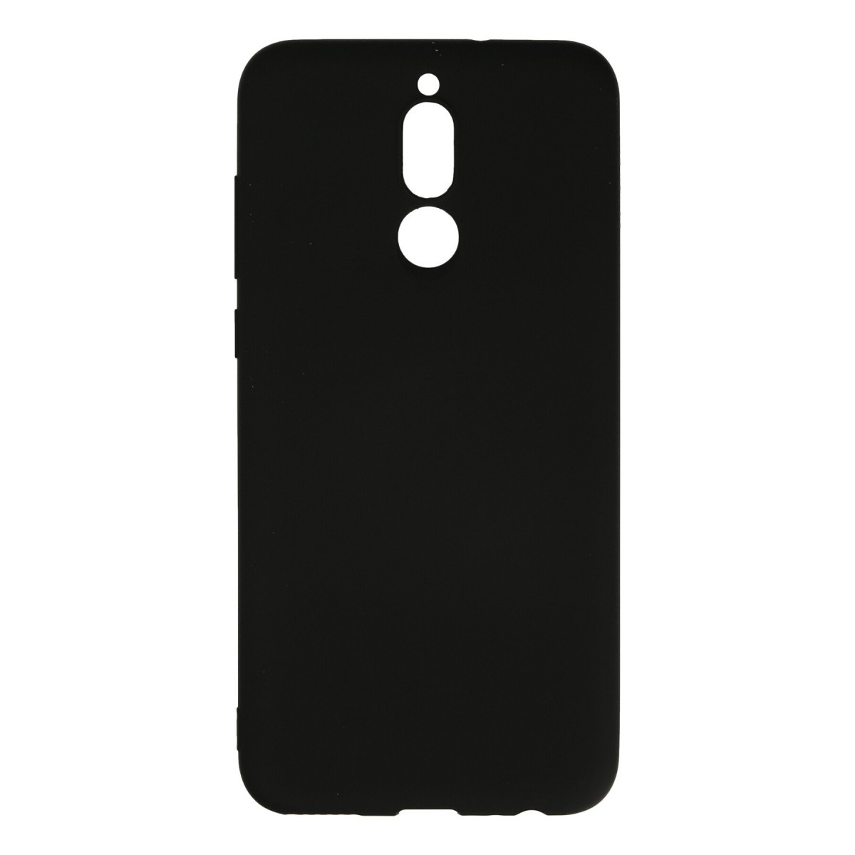 Mate 10 Lite Kılıf Nano içi Kadife Silikon - Siyah