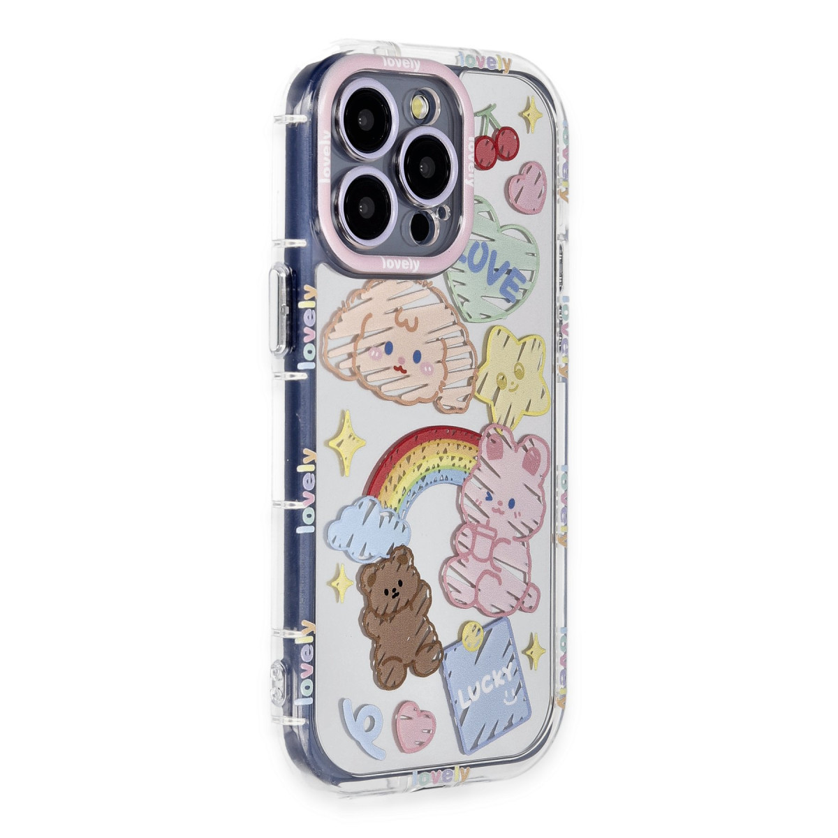 iPhone 15 Pro Max Kılıf Reflexion Desenli Kapak - Desen 4