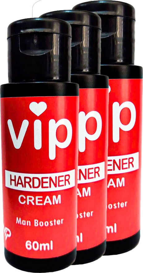 Vip 60 ml 3 Adet Fast Efekthard Erectioncream Erkekler Için Ereksiyonarttırıcı Seksperformans Kremi