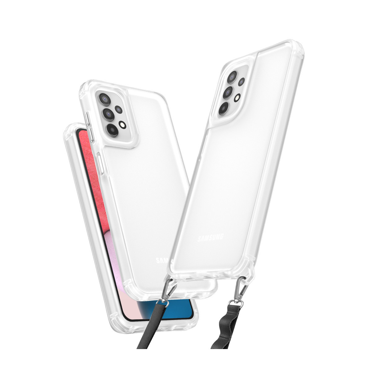 Galaxy A52 Kılıf Penta Silikon Kılıf - Şeffaf