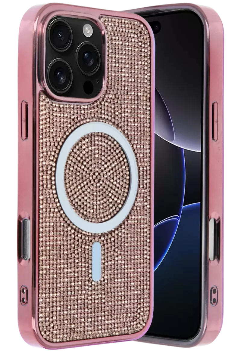 iPhone 16 Pro Max Helen Magsafe Kapak - Pembe