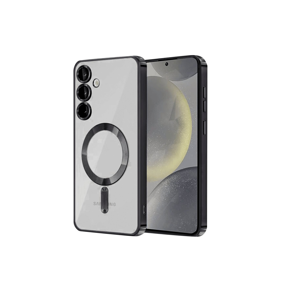 Galaxy S23 Kılıf Kross Magneticsafe Kapak - Siyah