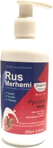 Olegovich Medicine Tüy Dökücü Azaltıcı Rus Merhemi 250 ml 1 Adet + Genital Bölge Merhemi 50 ml 3 Adet
