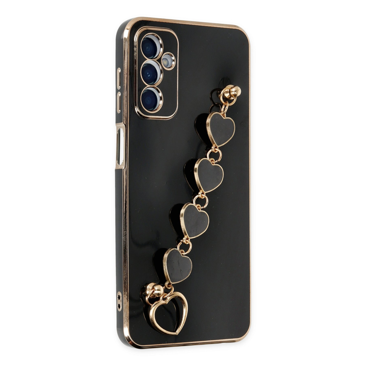 Galaxy M23 Kılıf Esila Silikon - Siyah