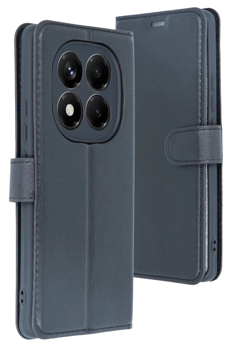Xiaomi Redmi Note 15 Pro 5G Uyumlu Trend S Plus Kapaklı Kılıf - Siyah