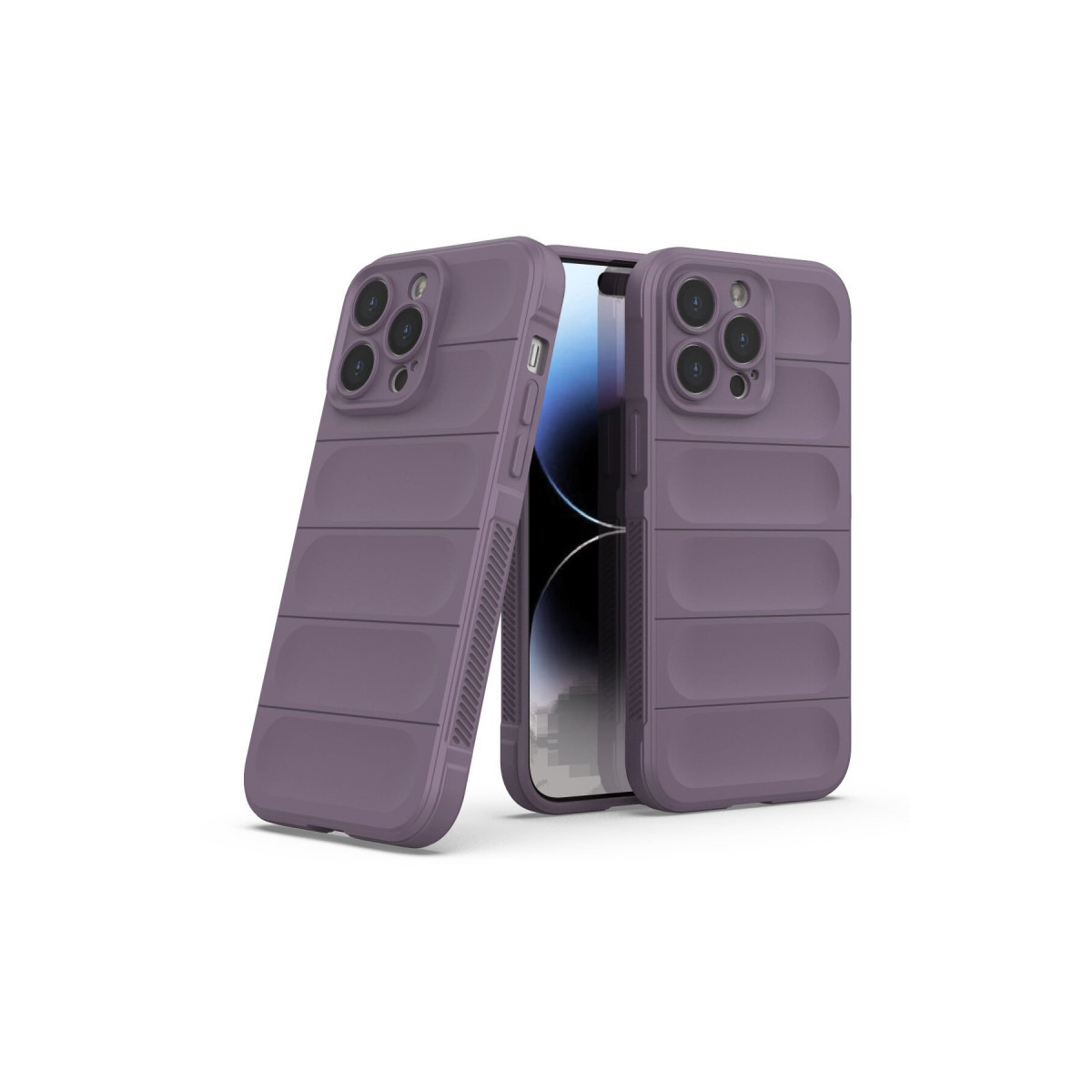 iPhone 14 Pro Kılıf Optimum Silikon - Mor — görsel 2
